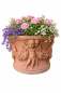 Preview: Cilindrino con Putti – pot cylindrique en terre cuite Impruneta au décor classique